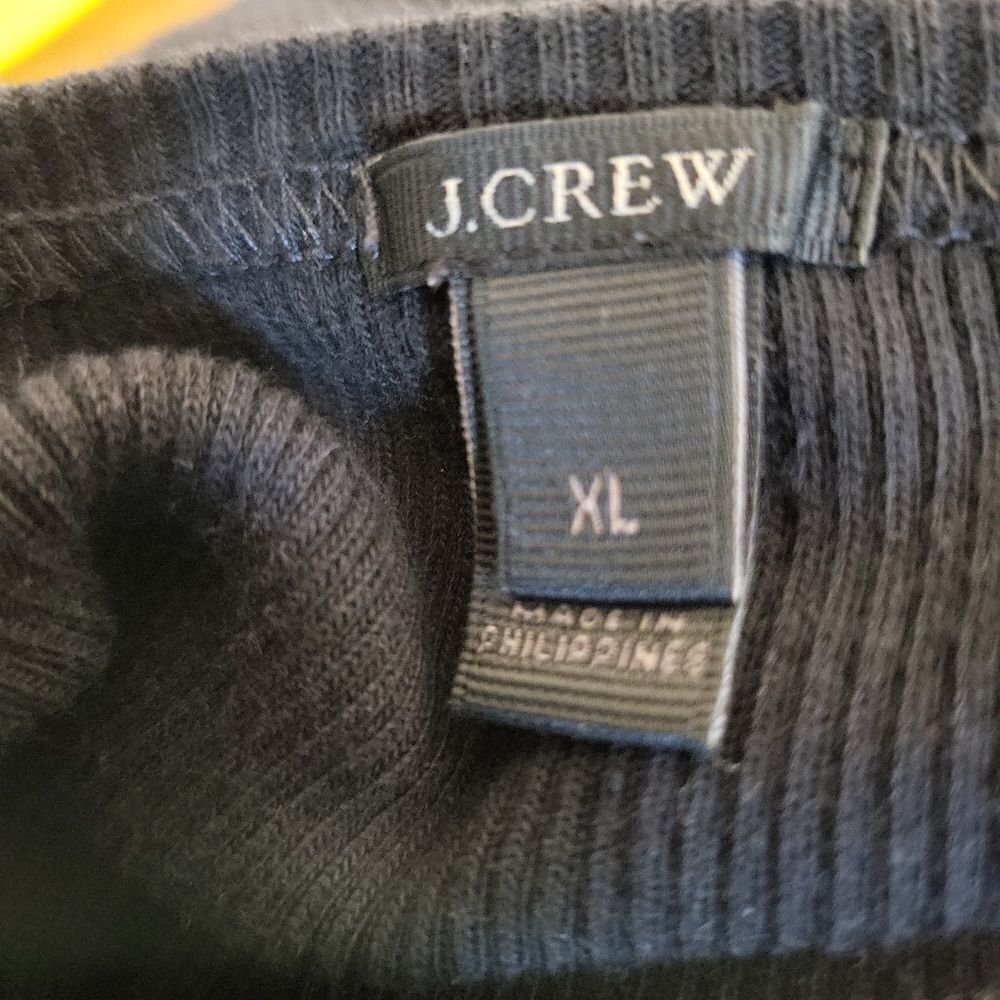 J. Crew pullover stripe knit sweater - Picture 6 of 7